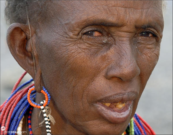 El Molo woman, Kenya