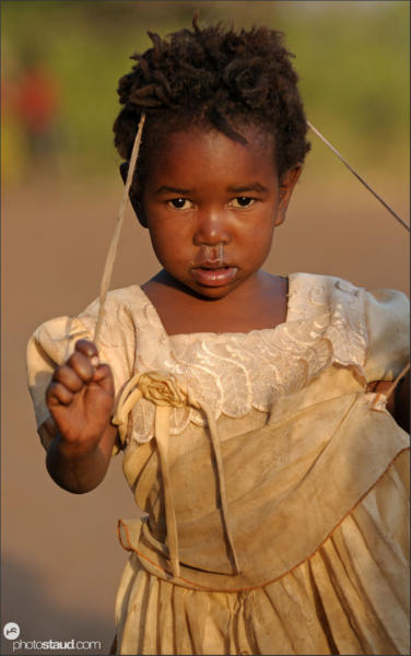 Village girl, Zambia