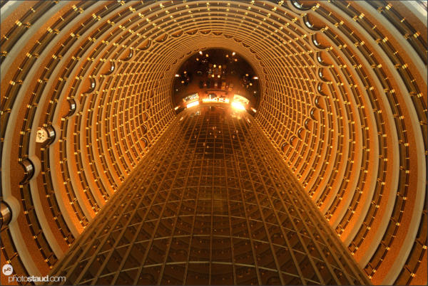 Grand Hyatt Hotel atrium, Shanghai, China