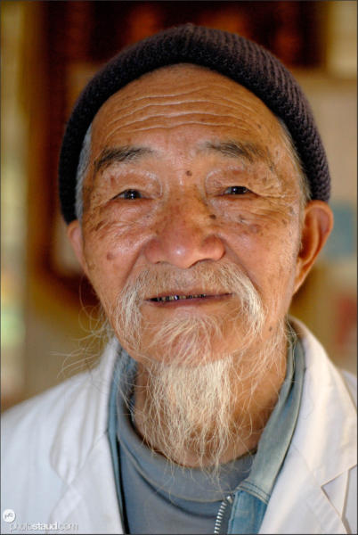 The famous Dr. Ho, Baisha, Yunnan, China